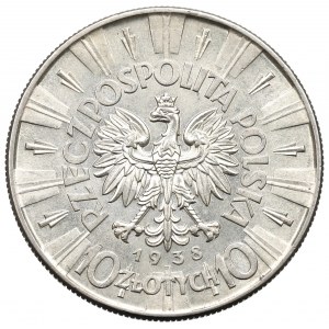 II Republic of Poland, 10 zloty 1938 Pilsudski