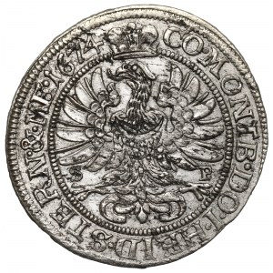 Schlesien, Duchy of Oels, Silvius Friedrich, 6 kreuzer 1674