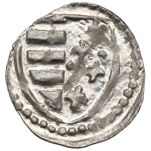 Louis of Hungary, Denarius without date, Cracow - without sign