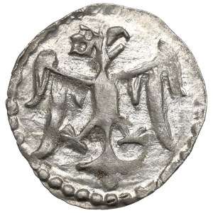 Louis of Hungary, Denarius without date, Cracow - without sign