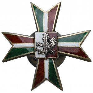 II RP, Officer's badge of the 4th Horse Rifle Regiment, Plock - Chaim Rubin