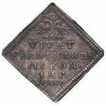 Deutschland, Nürnberg, Clipa Dukaten in Silber 1650 - Westfälischer Friede NGC MS63