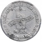 Litzmannstadt Ghetto, 5 mark 1943 - PCGS MS63