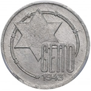 Ghetto Lodz, 10 Mark 1943 - PCGS MS63