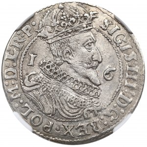 Sigismund III, 18 groschen 1625, Danzig - NGC MS63