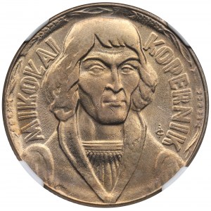 PRL, 10 złotych 1959 Kopernik - NGC MS64