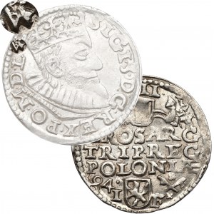 Zygmunt III Waza, Trojak 1594, Wschowa - rzadszy