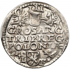 Sigismund III. Wasa, Trojak 1594, Wschowa - seltener