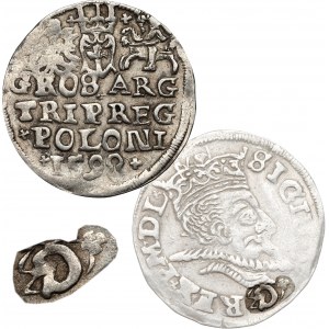 Zygmunt III Waza, Trojak 1598 Lublin - G3 - Rzadki