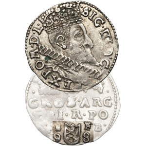 Sigismund III, 3 groschen 1598, Bromberg