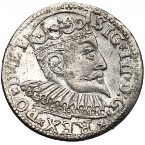 Zygmunt III Waza, Trojak 1599, Ryga - menniczy