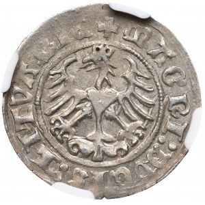 Zygmunt I Stary, Półgrosz 1512, Wilno - NGC MS62