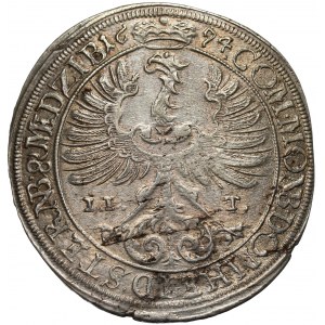 Śląsk, Księstwo oleśnickie, Sylwiusz Fryderyk, 15 krajcarów 1694, Oleśnica