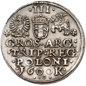 Sigismund III, 3 groschen 1600, Cracow