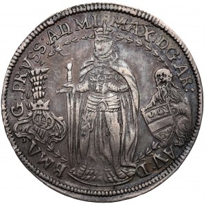 Germany, Teutonic Order, Maximilian I, 1/4 thaler 1612