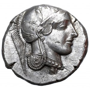 Grecja, Attyka, Ateny, Tetradrachma c. 440-404 pne - Sówka
