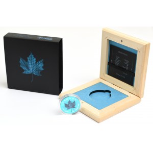 Kanada, $5 2021 Ahornblatt blau