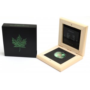 Kanada, $5 2021 Ahornblatt grün