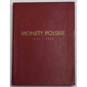 Volksrepublik Polen, Sammlung von Münzen 1973-1986 und 1987-1990 - Geprägt