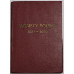 People's Republic of Poland, Collection of 1973-1986 and 1987-1990 coins - mint.
