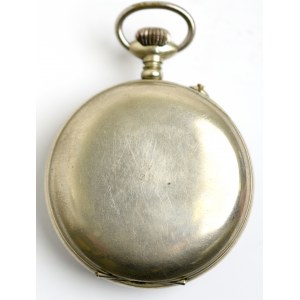 Europe, Jh hasler &amp; fils pocket watch with moon phases 19th century.