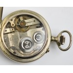 Europe, Jh hasler &amp; fils pocket watch with moon phases 19th century.