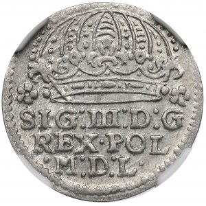 Sigismund III, Groschen 1612, Cracow - NGC MS62