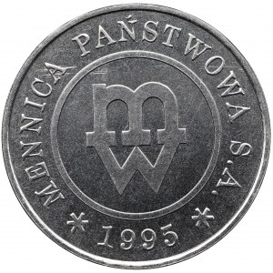 III RP, Technologischer Versuch 1995, Staatliche Münze, Nickel