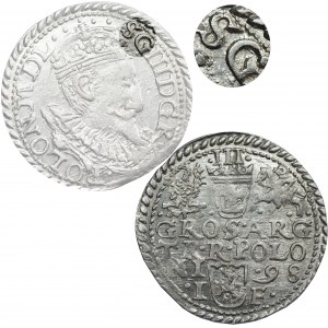 Zygmunt III Waza, Trojak 1598, Olkusz - SG zamiast SIG - RZADKOŚĆ