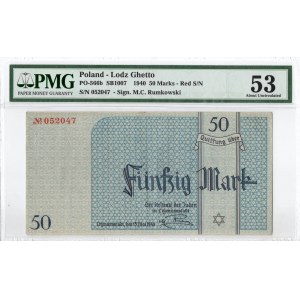 Litzammstadt Getto, 50 mark 1940 - PMG 53