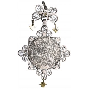 Germany, Pendant with Johann Georg thaler from 1648