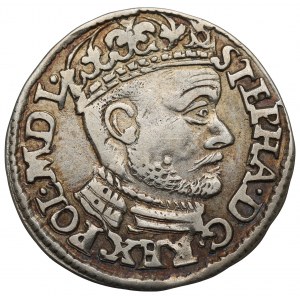 Stefan Batory, Trojak 1584, Olkusz - G-H unbeschrieben