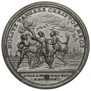 Poniatowski, Medal na pamiątkę Porwania króla 1771 r. Oexlein