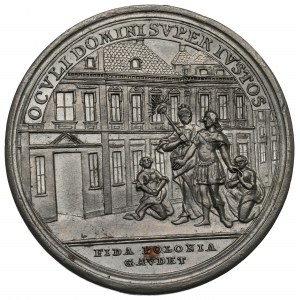 Poniatowski, Medal to Commemorate the Kidnapping of the King 1771 Oexlein