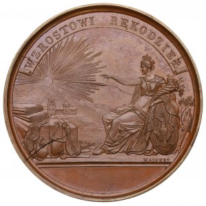 Kingdom of Poland, Alexander I, Medal for the Growth of Handicrafts - Majnert