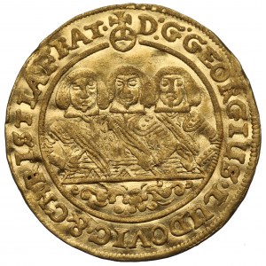Schlesien, Liegnitz-Brieg Duchy, Georg, Ludovic and Christian, Ducat 1659, Brieg