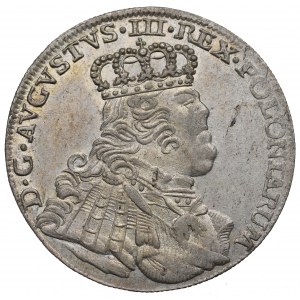 Germany, Saxony, Friedrich August II, 18 groschen 1754, Leipzig