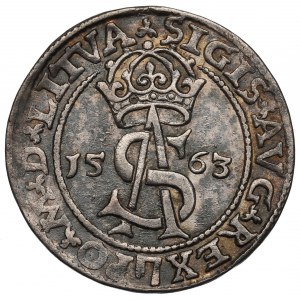 Sigismund II Augustus, Trojak 1563, Vilnius - ohne DG