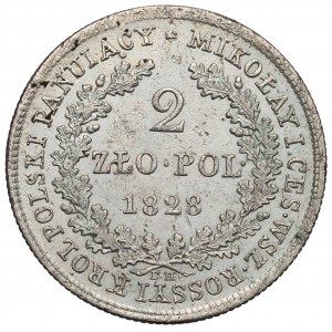 Królestwo Polskie, Mikołaj I, 2 złote 1828