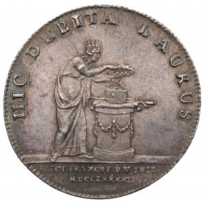 Austria, Franciszek II, Żeton koronacyjny 1792