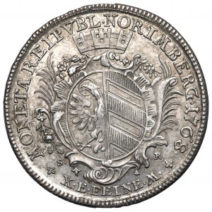 Germany, Nurnberg, Thaler 1768