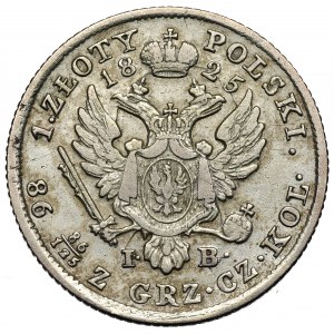 Kingdom of Poland, Alexander I, 1 zloty 1825