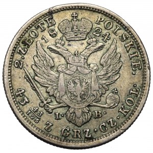 Królestwo Polskie, Aleksander I, 2 złote 1824