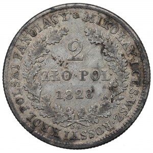 Poland under Russia, Nicholas I, 2 zloty 1828