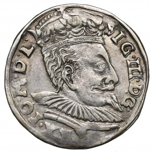 Sigismundus III, 3 groschen 1596, Vilnius