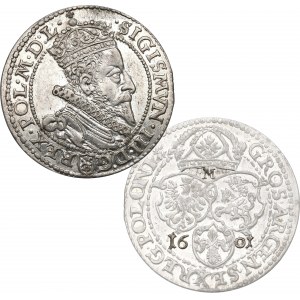 Sigismund III Vasa, Sixpence 1601, Malbork - RARE / UNRELIABLE