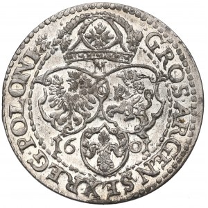 Sigismund III Vasa, Sixpence 1601, Malbork - RARE / UNRELIABLE