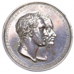 Królestwo Polskie, Mikołaj I, Medal na pamiątkę 250-lecia otwarcia Uniwersytetu Wileńskiego 1828