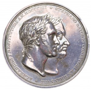 Kingdom of Poland, Nicholas I, Medal to commemorate the 250th anniversary of the opening of Vilnius University 1828