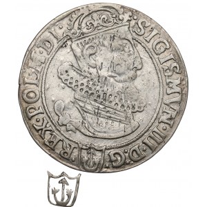 Zygmunt III Waza, Szóstak 1623, Kraków - Sas w tarczy ex Pączkowski ILUSTROWANY
